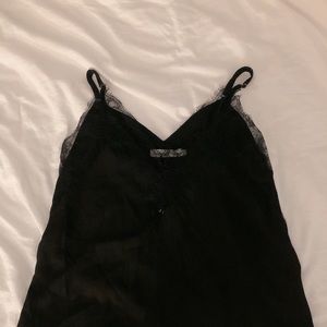 Forever 21 Black Lace Tank Top